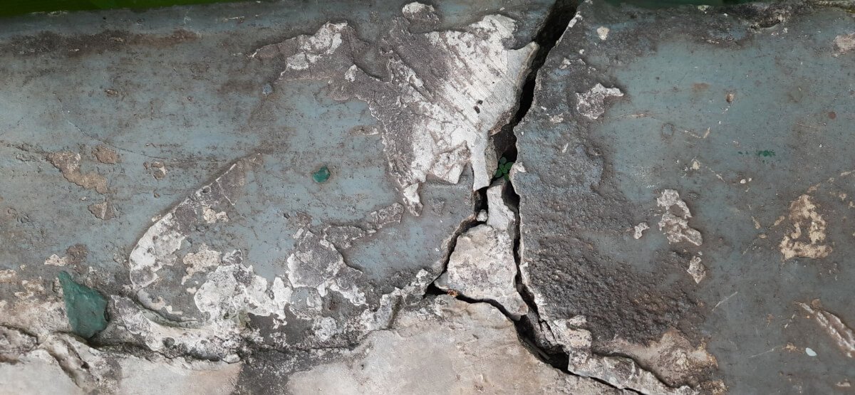 Voids and Lost Soil causing bigger problems like this concrete breaking