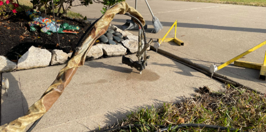 Driveway and sidewalk leveling in Houston Texas