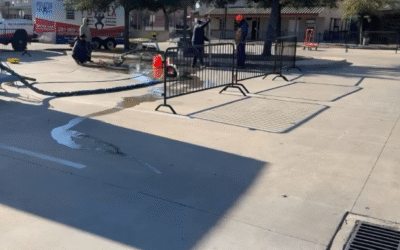 Parking Lot Settlement – Why Commercial Concrete Sinks and When It Needs to Be Repaired