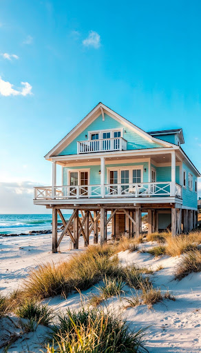 beautiful waterfront property beautiful blue waterfront home on the beach of the ocean